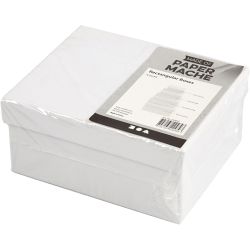 Rectangular Boxes, H: 3,5+4,5+5,5+6,5 cm, size 8,5x11,5+11x14 cm, white, 4 pc/ 1 set