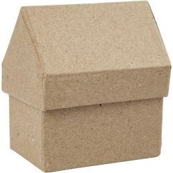 House, H: 10,5 cm, size 6x8,5 cm, 4 pc/ 1 pack