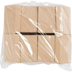 House, H: 10,5 cm, size 6x8,5 cm, 4 pc/ 1 pack