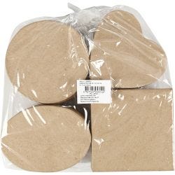 Medium boxes, H: 5 cm, dia. 10-12 cm, 4 pc/ 1 pack