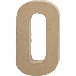 Letter, O, H: 20,4 cm, W: 11,5 cm, thickness 2,5 cm, 1 pc