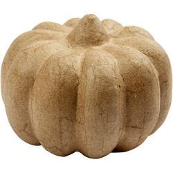 Pumpkin, H: 9 cm, dia. 13 cm, 1 pc