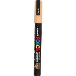 Posca Marker, no. PC-3M, line 0,9-1,3 mm, fine, pale orange, 1 pc