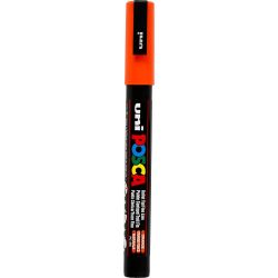 Posca Marker, no. PC-3M, line 0,9-1,3 mm, fine, orange, 1 pc