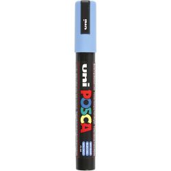 Posca Marker, no. PC-5M, line 2,5 mm, medium, sky blue, 1 pc