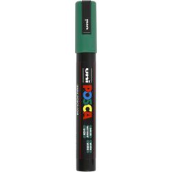 Posca Marker, no. PC-5M, line 2,5 mm, medium, green, 1 pc