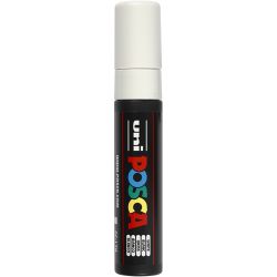 Posca Marker, no. PC-17K, line 15 mm, extra broad, white, 1 pc