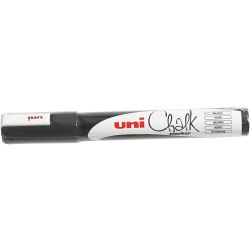 Chalk Pen, line 1,8-2,5, black, 1 pc