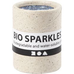 Bio Sparkles, dia. 0,4 mm, blue, 10 g/ 1 tub