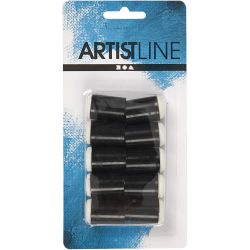 Sponge Dabbers, H: 28 mm, dia. 20 mm, 10 pc/ 1 pack