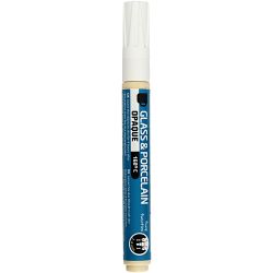 Glass and porcelain marker