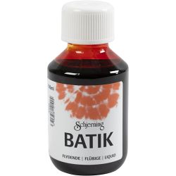 Batik dye, orange, 100 ml/ 1 bottle