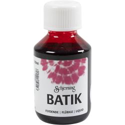Batik dye, pink, 100 ml/ 1 bottle