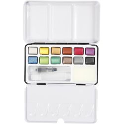 Art watercolour, metallic colours, 12colour/ 1 pack