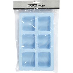 Silicone Mould, H: 2,5 cm, L: 7 cm, W: 5,9 cm, 100 ml, 1 pc
