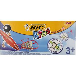 BIC Visa Color Marker, line 3 mm, assorted colours, 24 pc/ 1 pack
