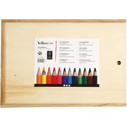 Colouring Pencils, lead 5 mm, JUMBO, assorted colours, 144 pc/ 1 pack