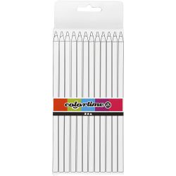 Colortime Colouring Pencils, L: 17 cm, lead 3 mm, light blue, 12 pc/ 1 pack