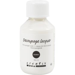 Decoupage lacquer