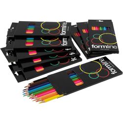 formline coloured pencils
