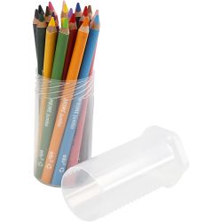 edu Jumbo Coloured Pencils