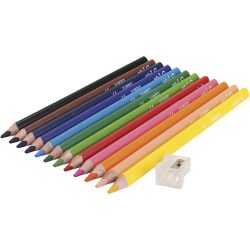 edu Jumbo Coloured Pencils