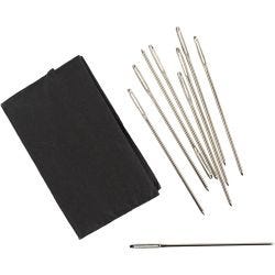 Cross Stitch Needles, Length of eye: 9mm , no. 18, L: 50 mm, with blunt tip, 25 pc/ 1 pack