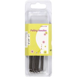 Felting needle, L: 7,5 cm, medium, 10 pc/ 1 pack