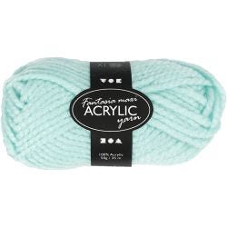Fantasia Acrylic Yarn, L: 35 M, Maxi, mint green, 50 g/ 1 ball