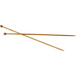 Knitting Needles, 35 cm, 5 mm, 1 pair