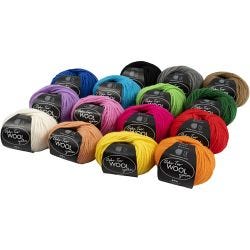 Wool yarn
