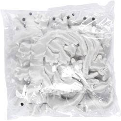 Creepy-Crawly textiel, afm 10-14 cm, wit, 12 stuk/ 1 doos