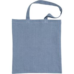 Tote bag, size 38x42 cm, 185 g, pigeon blue, 1 pack