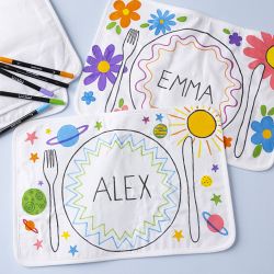 Placemats, size 30x45 cm, 145 g, white, 10 pc/ 1 pack