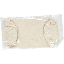 Pencil Case, L: 20 cm, dia. 6 cm, 300 g, light natural, 1 pc