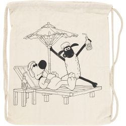 Drawstring bag, size 37x40 cm, 1 pc