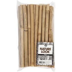 Bamboo stick, L: 20 cm, thickness 8-15 mm, 30 pc/ 1 pack