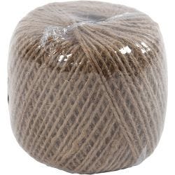 Natural twine, thickness 2 mm, 180 m/ 1 roll
