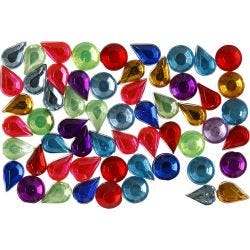 Rhinestones, size 5 mm, 15 g/ 1 pack