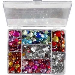 Rhinestones in Display Box