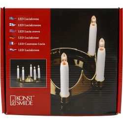 Lucia Crown, H: 14 cm, dia. 15-19 cm, 1 pc