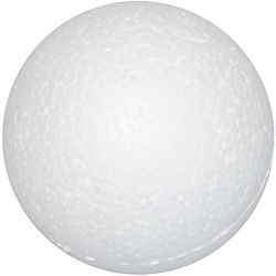 Polystyrene Balls, dia. 3 cm, white, 100 pc/ 1 pack
