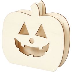 Skull, Pumpkin head, 13 cm, 3 cm, 13,5 cm, 1 pc