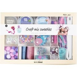 Craft Mix, Sweeties, pastel colours, 1 pack