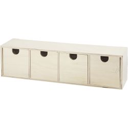 Chest of Drawers, size 9,2x34,7 cm, 1 pc