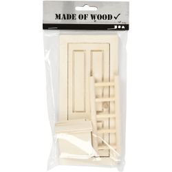 Elf Door, size 8x18 cm, 1 set