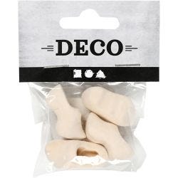 Dutch Wooden Clogs, L: 30 mm, 2 pair/ 1 pack