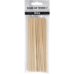 Sticks , L: 15 cm, dia. 4 mm, 20 pc/ 1 pack