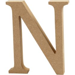 Letter, N, 13 cm, 2 cm, 1 pc