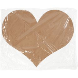 Heart, 50x40 cm, 5 mm, 1 pc